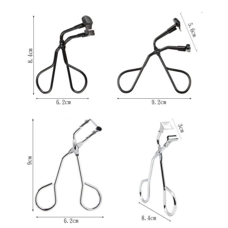 Mini Eyelash Curler Portable Useful Stainless Steel Curling Partial Eyelashes Auxiliary Beauty Tools Natural Eye Lashes Makeup 240713