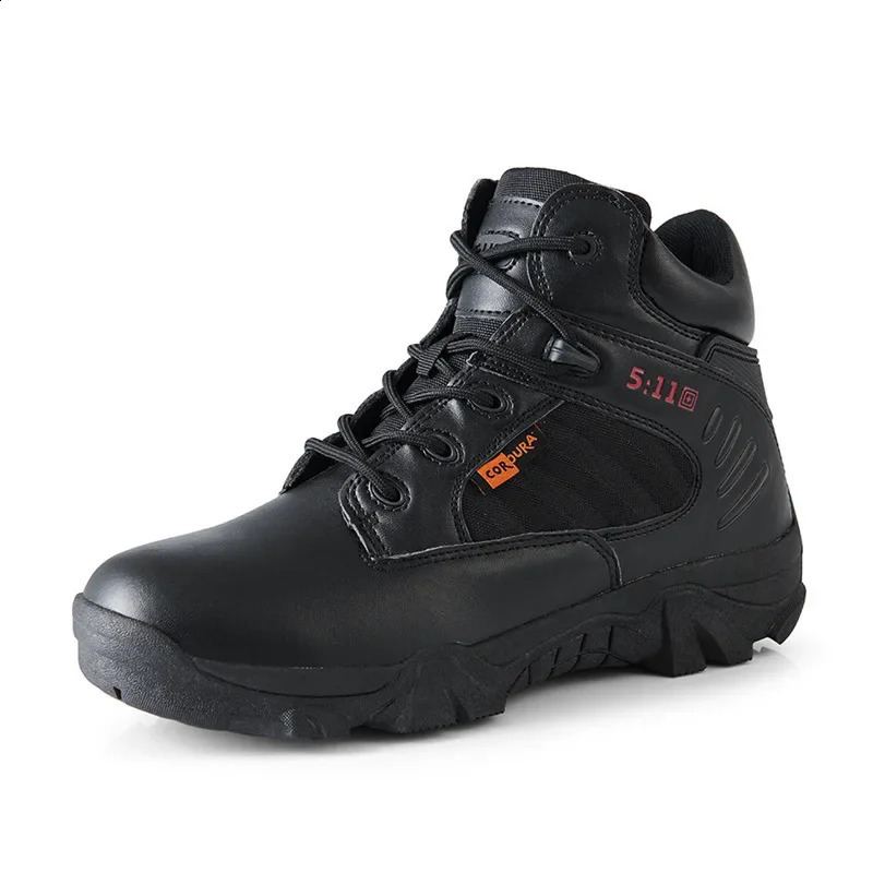 Mens Ankle Boot Outdoor Desert Combat Boots for Men Cow Suede Tactical Boots Men Casual Hiking Shoe Waterproof Botas 2024 240708bj