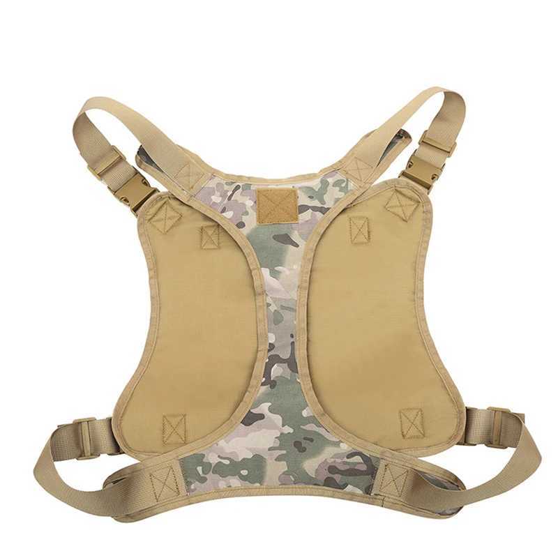 Tactical dog harness military pet German Shepherd dog pet training vest small medium large dog harness and belt set X241125