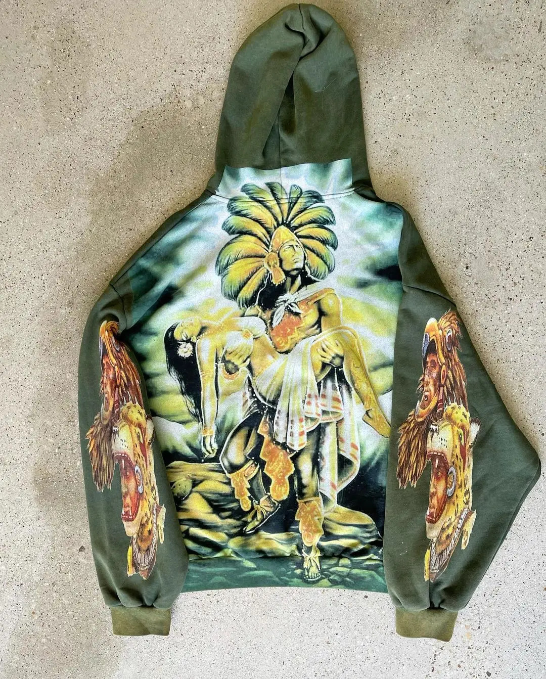 Street Fashion Graphic Printed Hoodies for Men and Women American Casual Top Super Hip Hop Vintage Clothing 240808