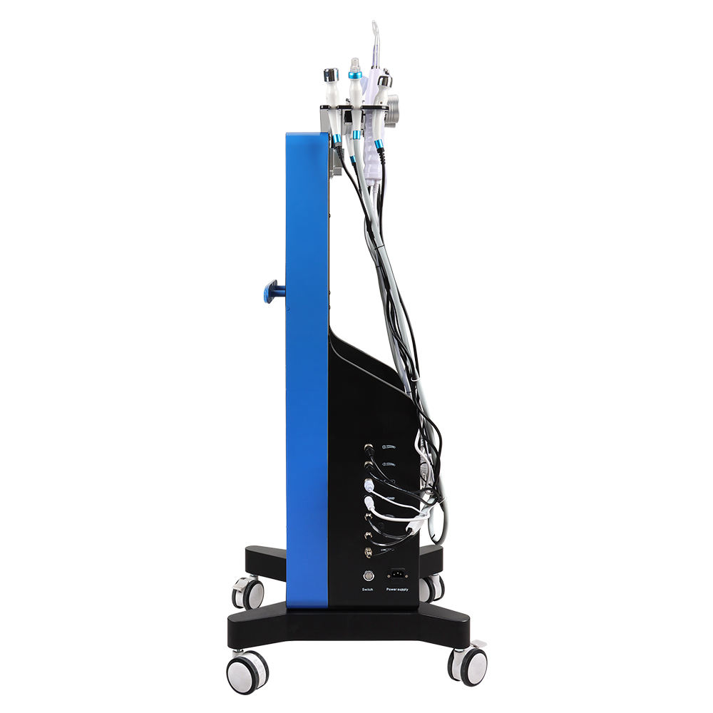 Multifunctional Beauty Dermabrasion Aqua Peeling Oxygen Jet Spray RF Face Lifting Skin Exfoliator Beauty Deep Cleaning Black Head Remover Machine