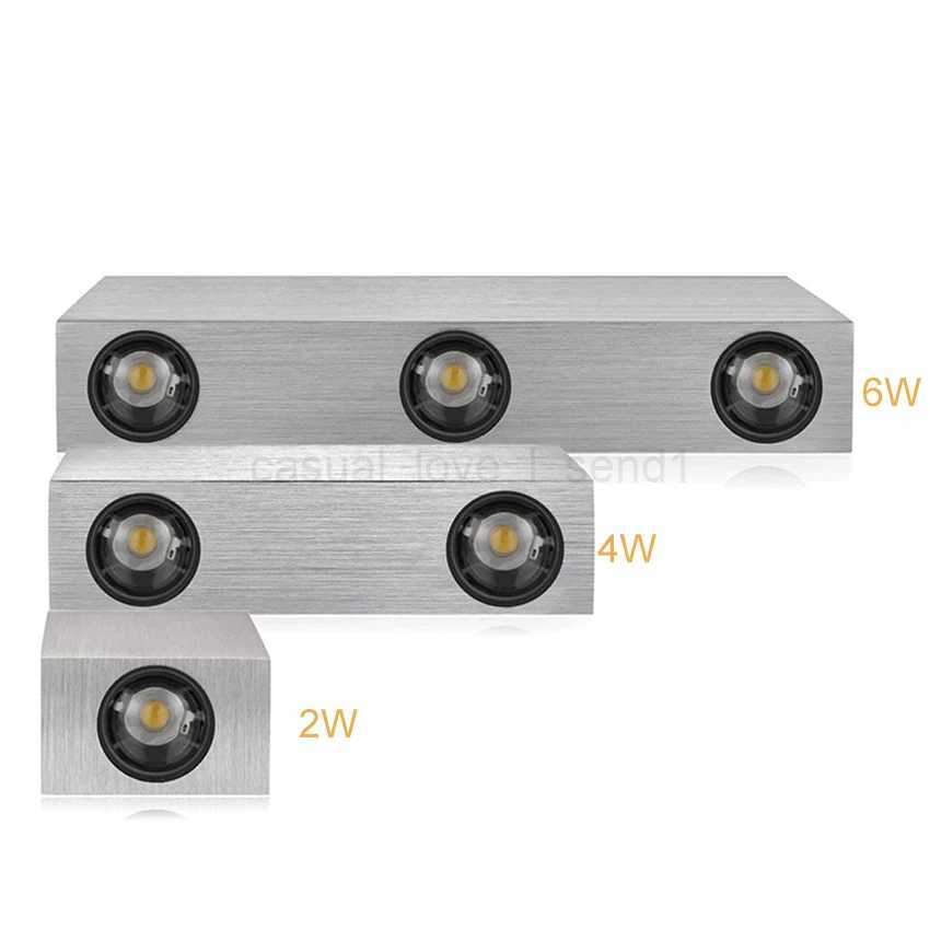 Simple and Creative Wall Lights LED Aluminum Up and down Wall Lamps Home TV Wall Bedroom Bedside Living Room Wall Light FixtureCL240722