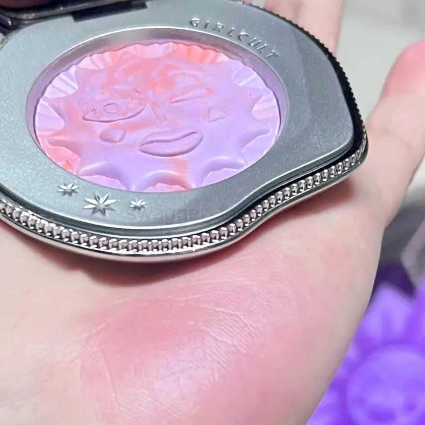 Girlcult Emotional Blush Highlighter Matte Fine Shimmer Blusher Face Cute Makeup Korean Cheek Pressed PowderB240722