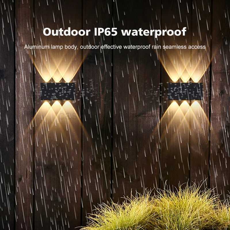 Wall Lamps Up and Down LED Wall Lamp Waterproof IP65 Aluminium Interior Wall Light For Bedroom Living Room Corridor Indoor Outdoor LightingCL240722 CL
