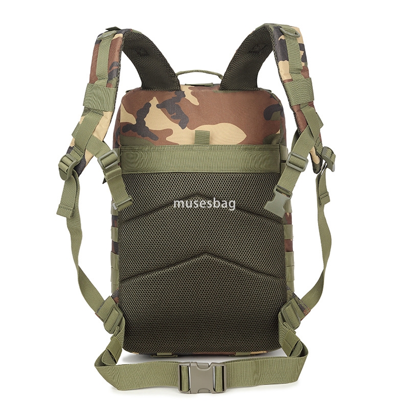 Explosive sports outdoor military fan bag camouflage backpack 40L large capacity 3P tactical backpack