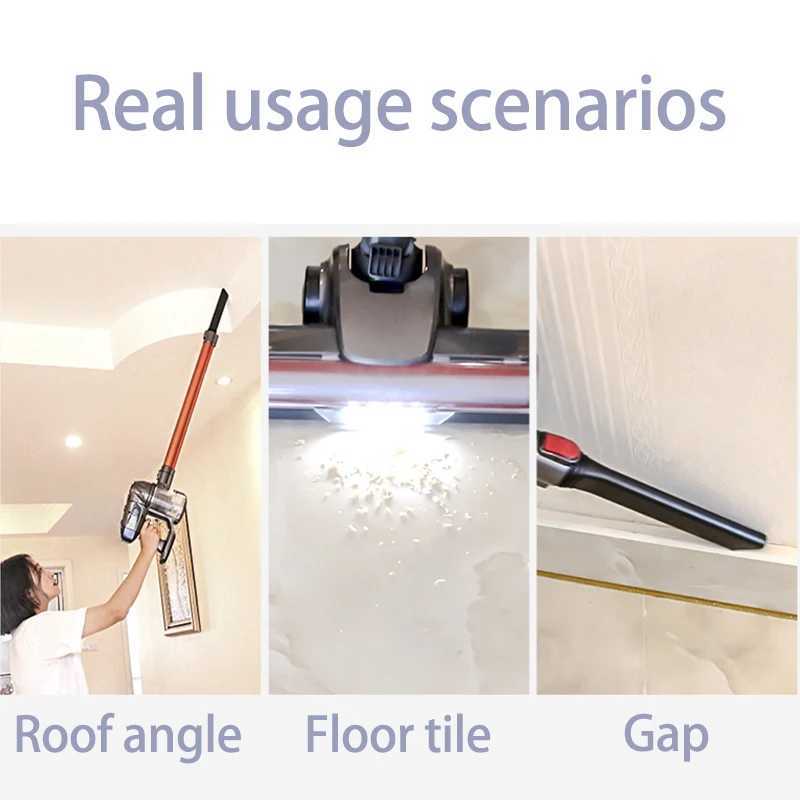 Vacuum Cleaners Wireless Vacuum Cleaner Multifunctional Home-appliance Remove Mites Dual Motor High-power Handheld Rechargeable Cleaning Vaccum z24072