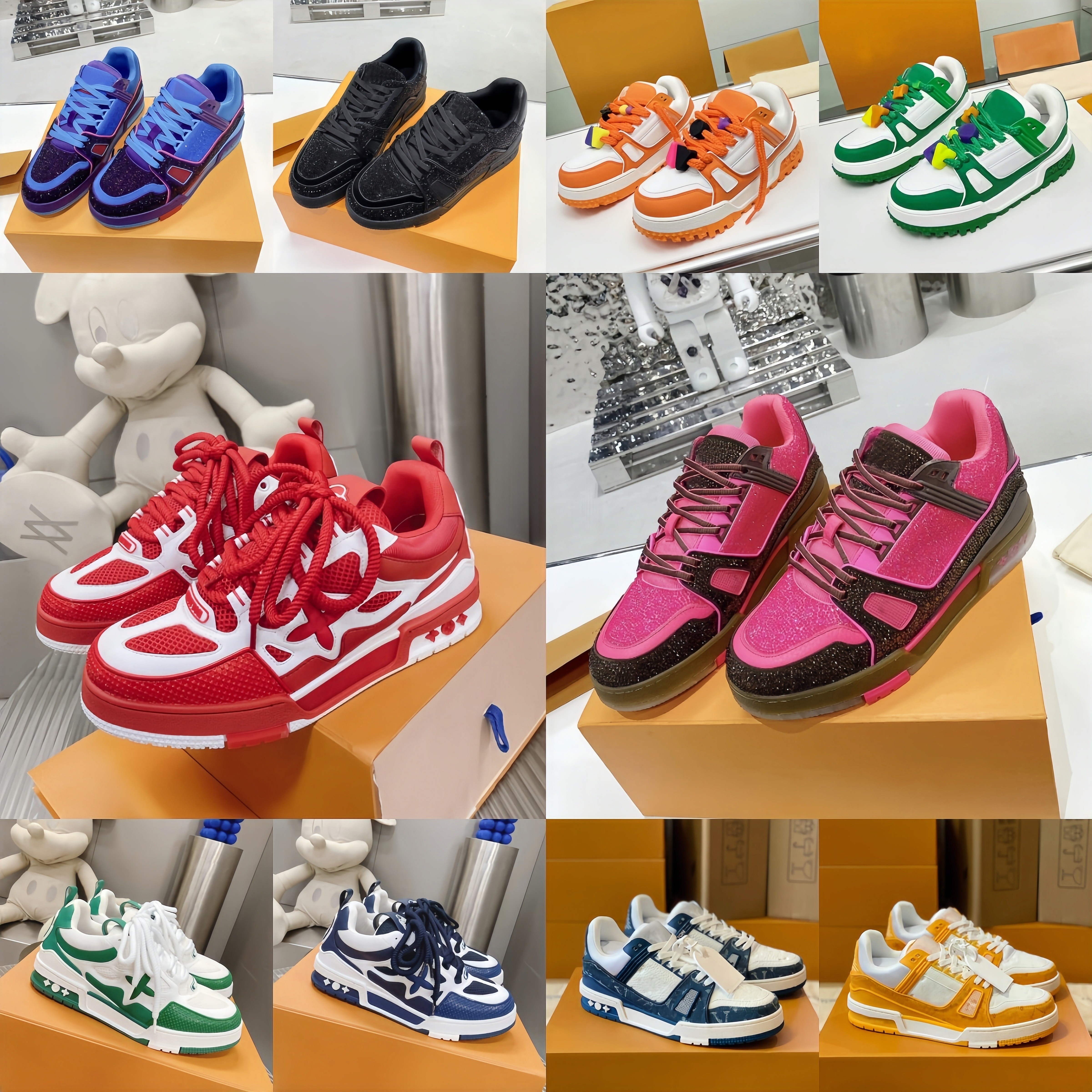 skate sneakers designer Fashion women men mesh Abloh sneaker Platform virgil maxi casual lace-up runner trainer Outdoor luis s shoes 11s