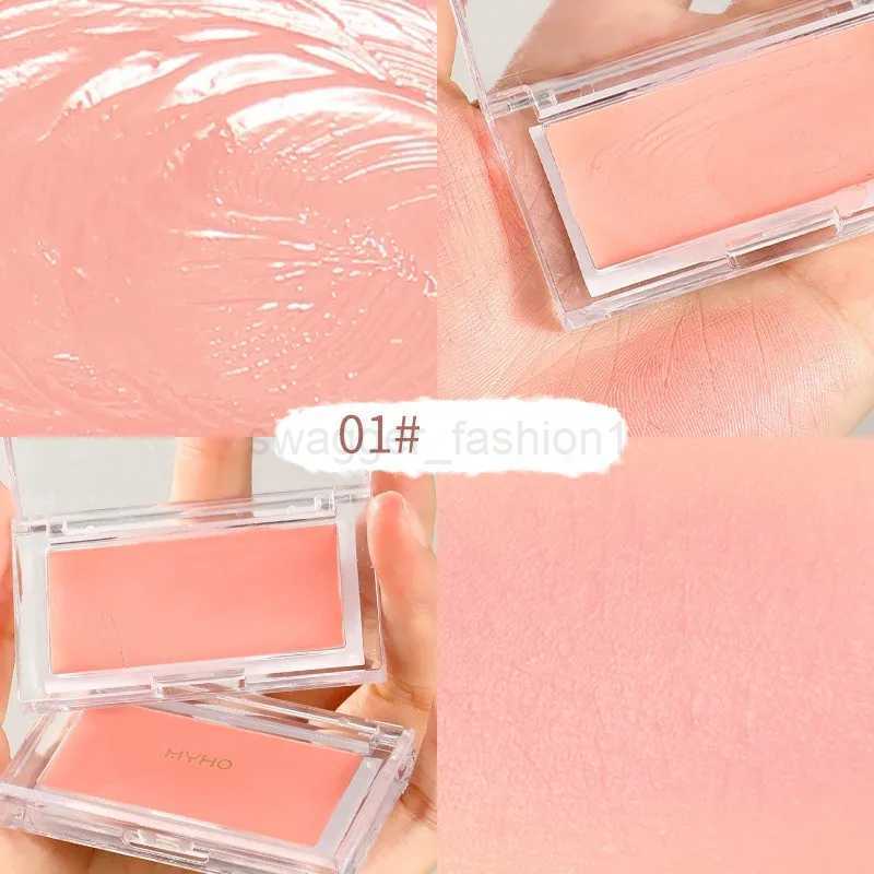 Downycheek Cream Monochrome Blush Paste Mud Woman New Peach Blush Paste Cheek PurpleB240722