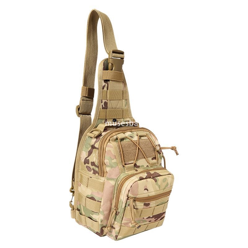 Oxford cloth 600D encrypted enlarged camouflage chest bag shoulder bag outdoor bag crossbody bag tactical small chest bag