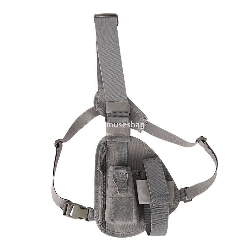 New polyester tactical handgun case multifunctional single shoulder diagonal cross bag hidden portable bag