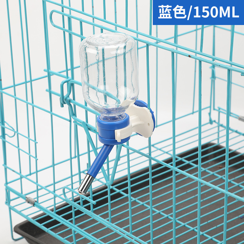 Pet Tableware Puppy 150/250/500ml Automatic Small Type Cat And Dog Dispenser Hanging Water Drinking 3 Color Wholesale