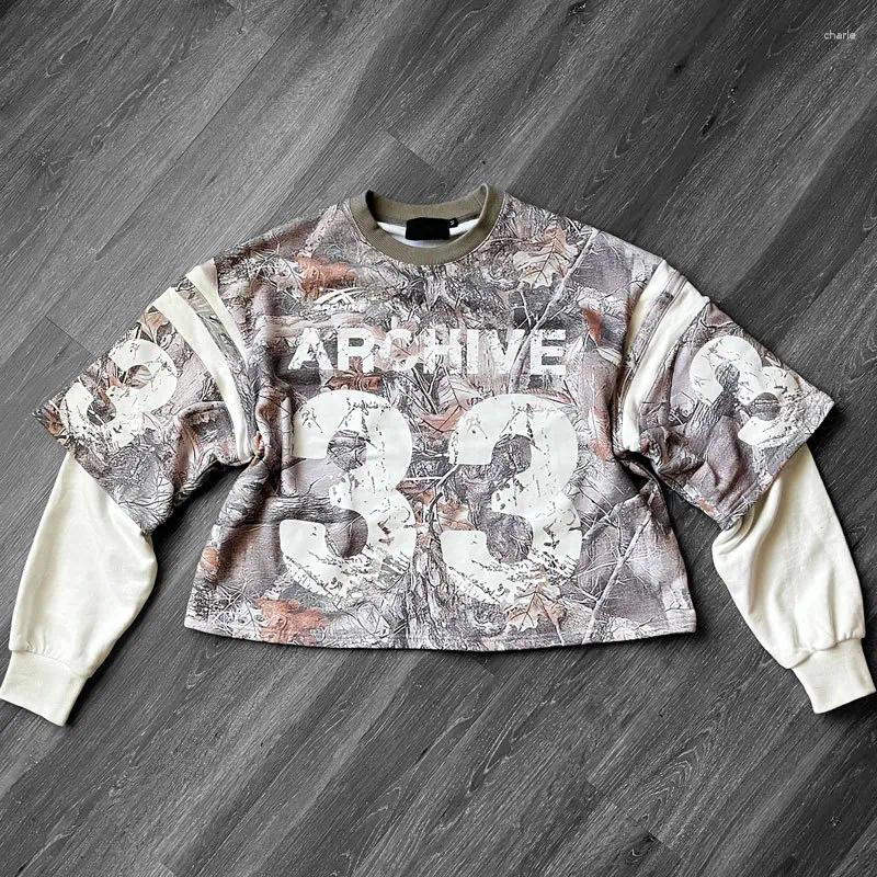 Mens Hoodies Y2K Sports Shirt Male Gothic American Oversize Pattern Harajuku Hip-Hop Street Sweatshirt For Men And Women