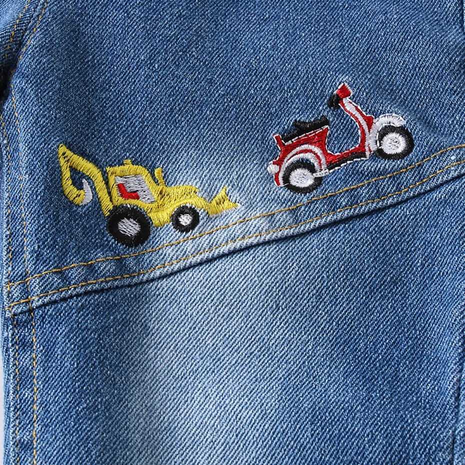 Jeans Toddler Boy Jeans Embroidery Pattern Jeans Boy Casual Style Jeans Kid Spring Autumn Childrens Clothing