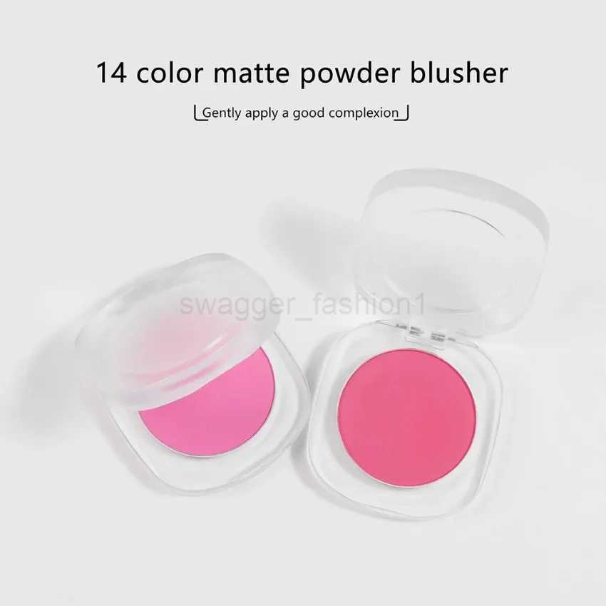 Private Label 15colors Matte Blush Powder Lightweight High Pigmented Long Lasting Waterproof Face Brighten Makeup Bulk CustomB240722