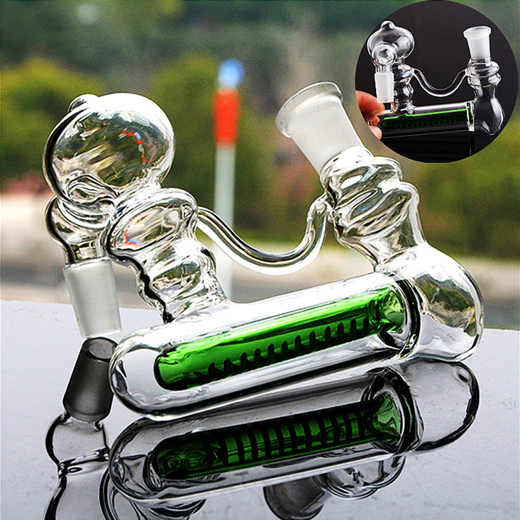 14mm 18mm Smoking Pipes Lacunaris Inline Ash catcher for Glass Bongs Hookah Bubbler and Percolator inline Perc AshCatcher