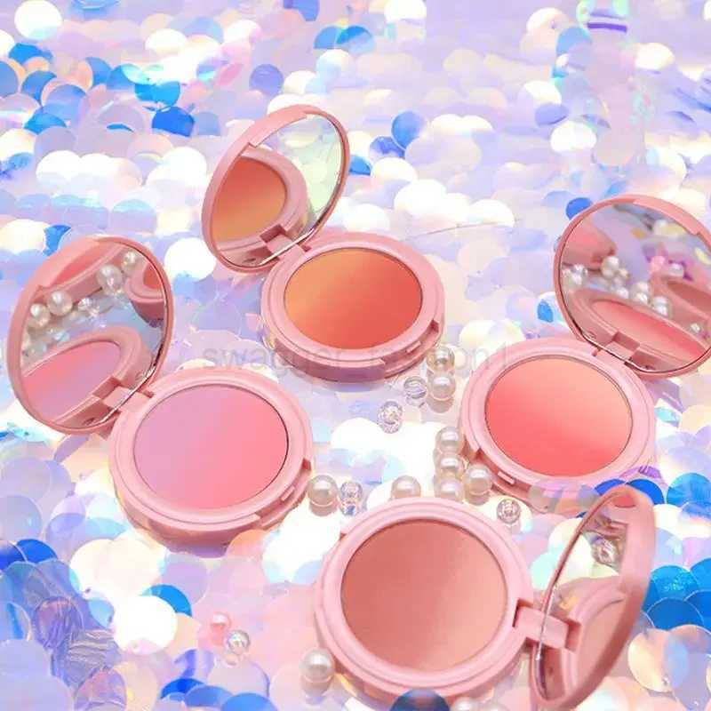 NOVO Gradient Blush Pallete 4 Color Peach Face Mineral Pigment Cheek Blusher Powder Makeup Contour Shadow Pink Blusher CosmeticsB240722