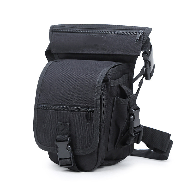Outdoor multi-functional tactical leg bag army camouflage special forces riding motorcycle foot gaiter bag sports waist pack