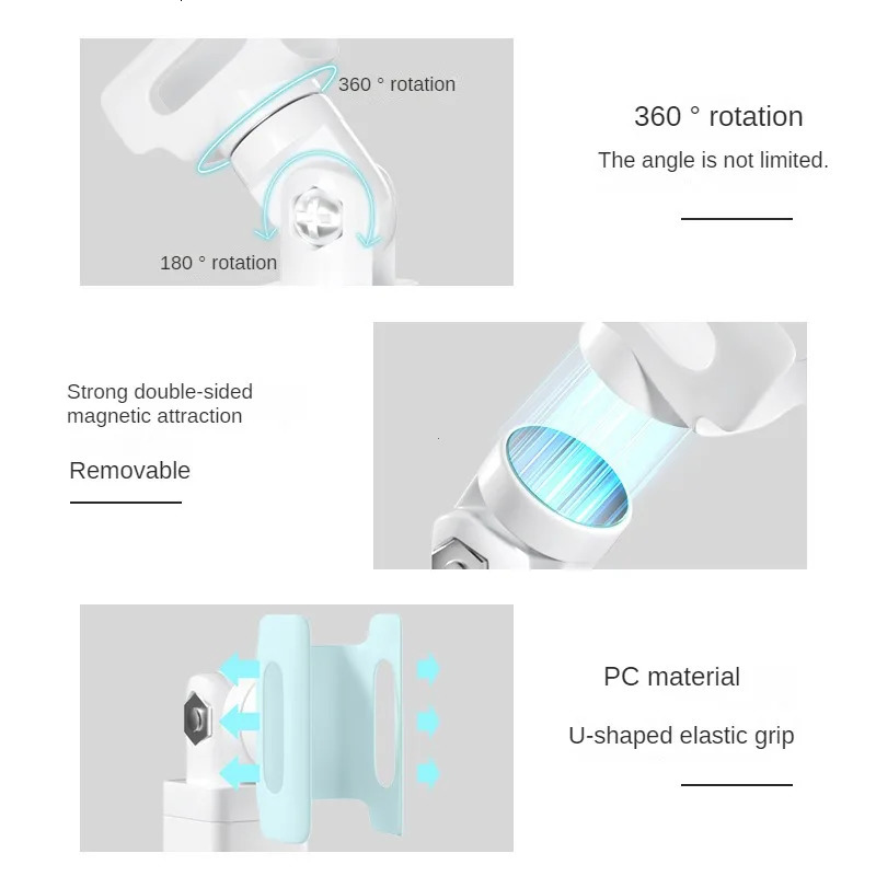 Portable Mini LED Nail Lamp Rechargeable UV Led Lamp for Nails Quick Gel Dry UV Nail Art Tool Light With Bracket 240713