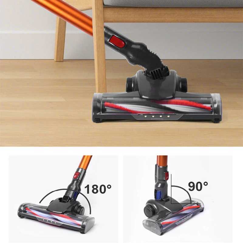 Vacuum Cleaners Wireless Handheld Vacuum Cleaner For Home Electric Broom 15kPa Powerful Suction Carpet Floor Bedding Cleaner Removable Battery z240722