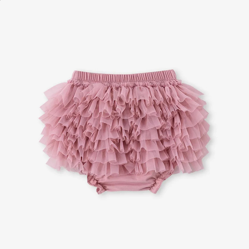 Kids Girls Cute Mesh Bloomer Tutu Elastic Belt Princess Birthday Party Daily Ballet Performance 240711