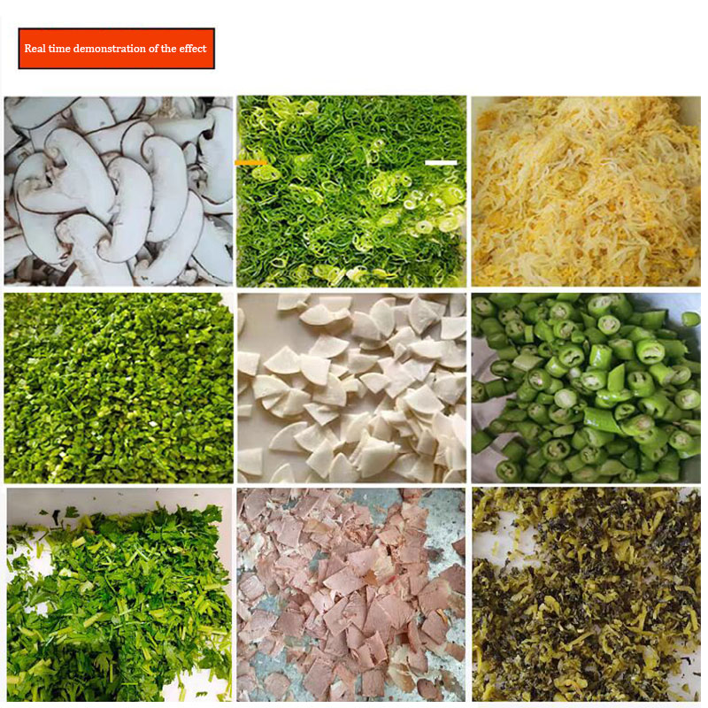 Parsley Chopping Machine Cabbage Onion Carrot Ginger Cutter Vegetable Cut Machine