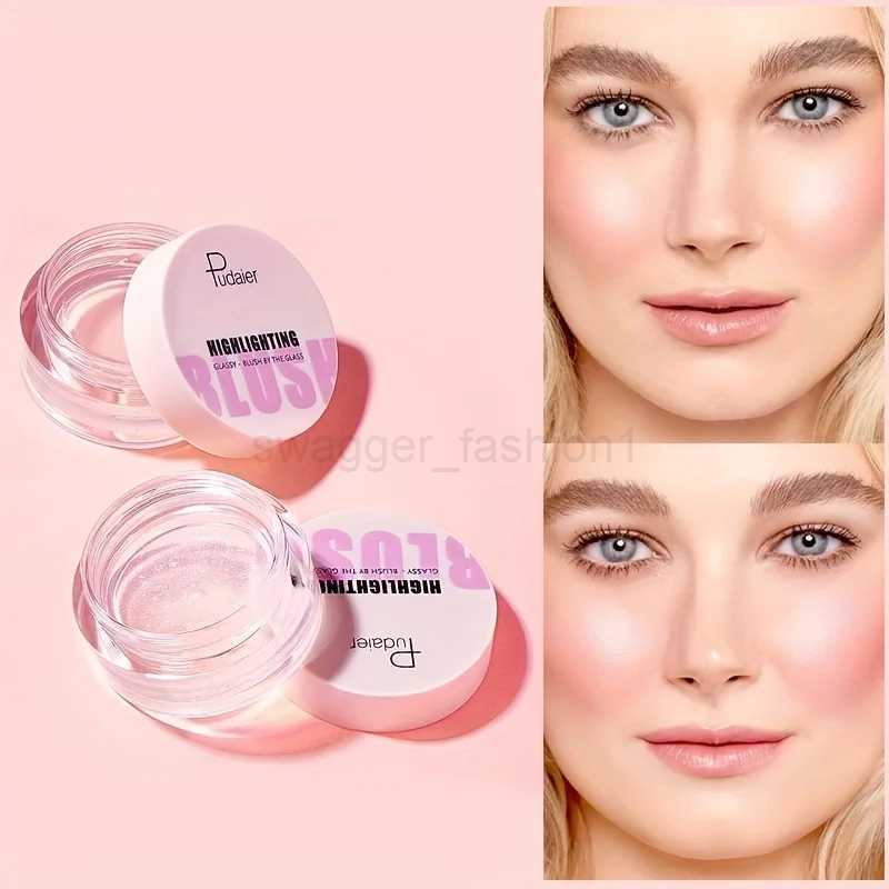 2 Color Changing Blush Cream Sensational Color Changing Transparent Blush Gel Highlight Natural Nude BlushB240722