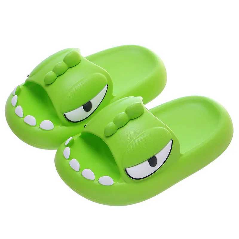 Slipper Dinosaur Children Slippers Summer Indoor Bathing Anti Slipper Kids Toddler Girl Shoe Mother Kids Shoe for Girl PantuflasL24722