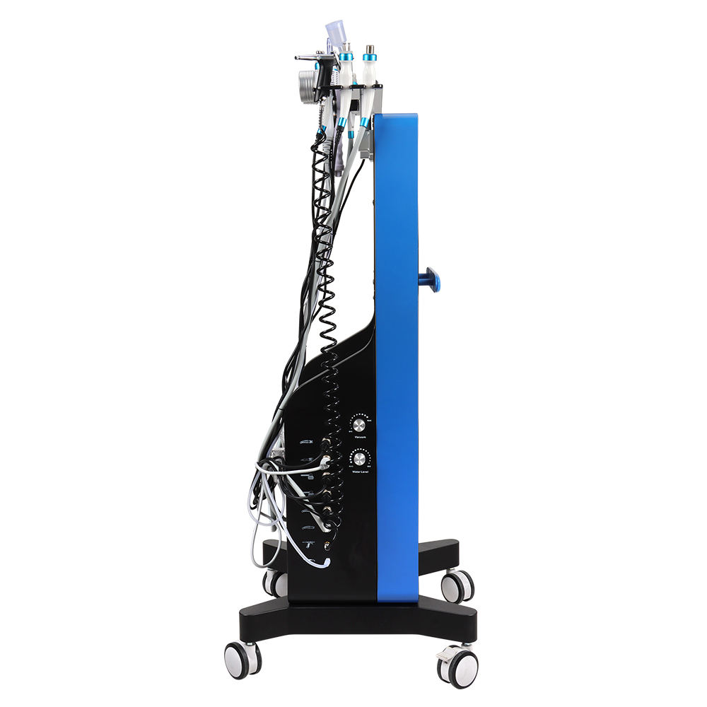 Multifunctional Beauty Dermabrasion Aqua Peeling Oxygen Jet Spray RF Face Lifting Skin Exfoliator Beauty Deep Cleaning Black Head Remover Machine