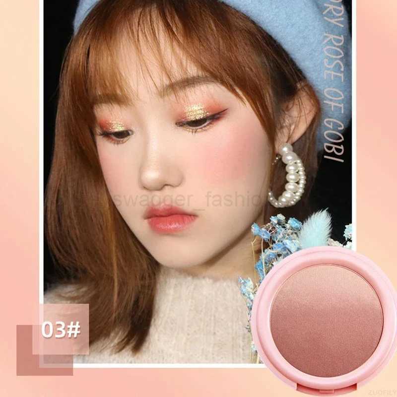 NOVO Gradient Blush Pallete 4 Color Peach Face Mineral Pigment Cheek Blusher Powder Makeup Contour Shadow Pink Blusher CosmeticsB240722
