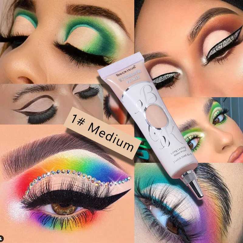 White Dark Eye Shadow Base Cream Eye Concealer Easy To Color Base Makeup 24 Hours Makeup Waterproof Matte Eyeshadow PrimerXJ250520