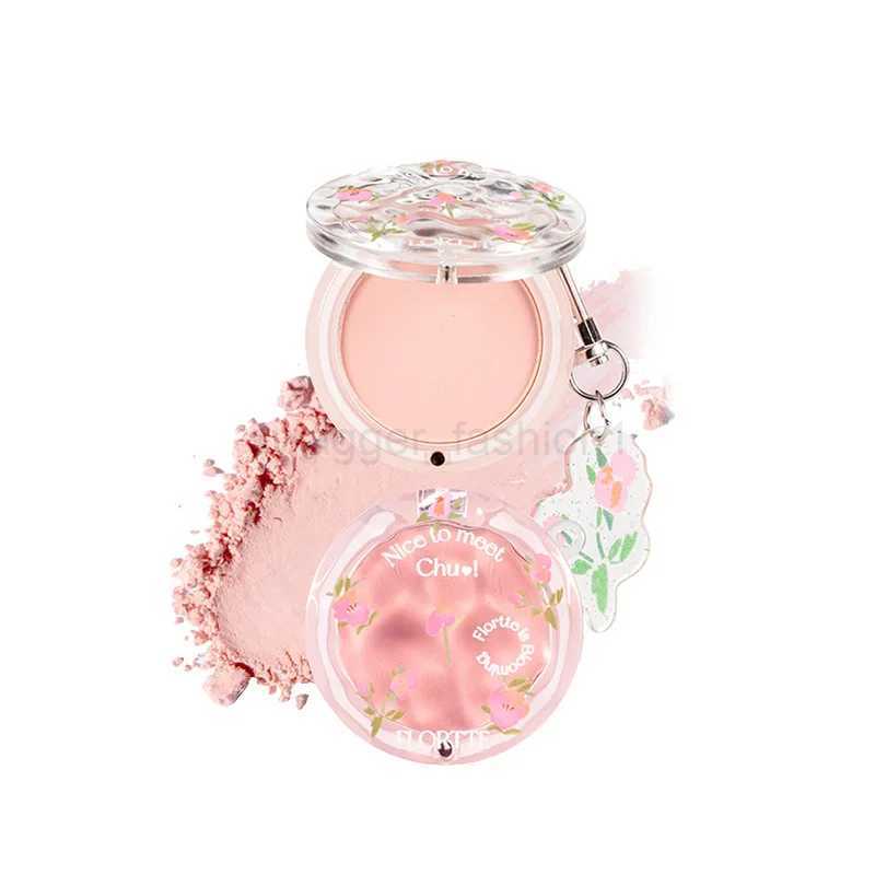 FLORTTE Make Up Blush Palette Korean Cosmetics First Kiss Blusher Long Lasting Fine Natural Highlighting BlushesB240722