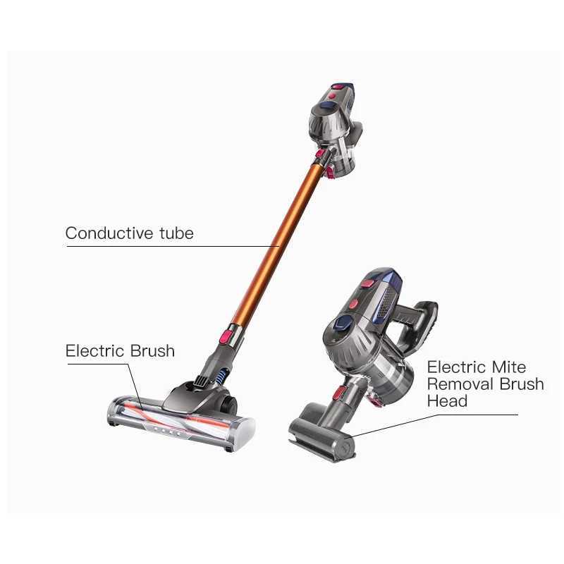 Vacuum Cleaners Wireless Vacuum Cleaner Multifunctional Home-appliance Remove Mites Dual Motor High-power Handheld Rechargeable Cleaning Vaccum z24072