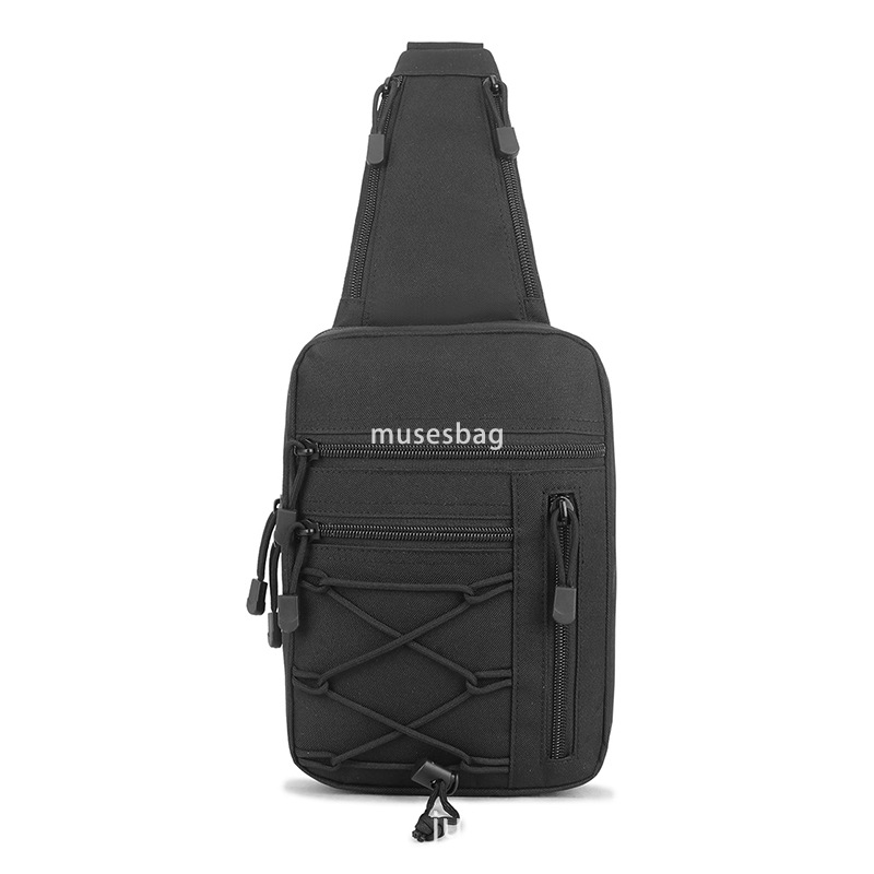 New Oxford cloth waterproof outdoor tactical shoulder bag for men and women field sports crossbody bag manufacturers