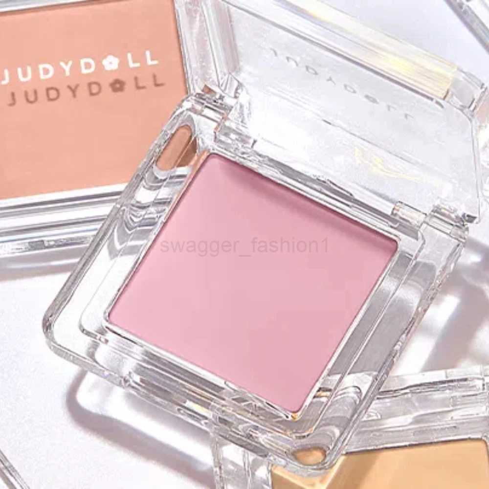 Judydoll Monochrome Blush Portable Silky Cream Multipurpose Blusher Eyeshadow Nude Natural Brighten Skin Tone Makeup CosmeticsB240722