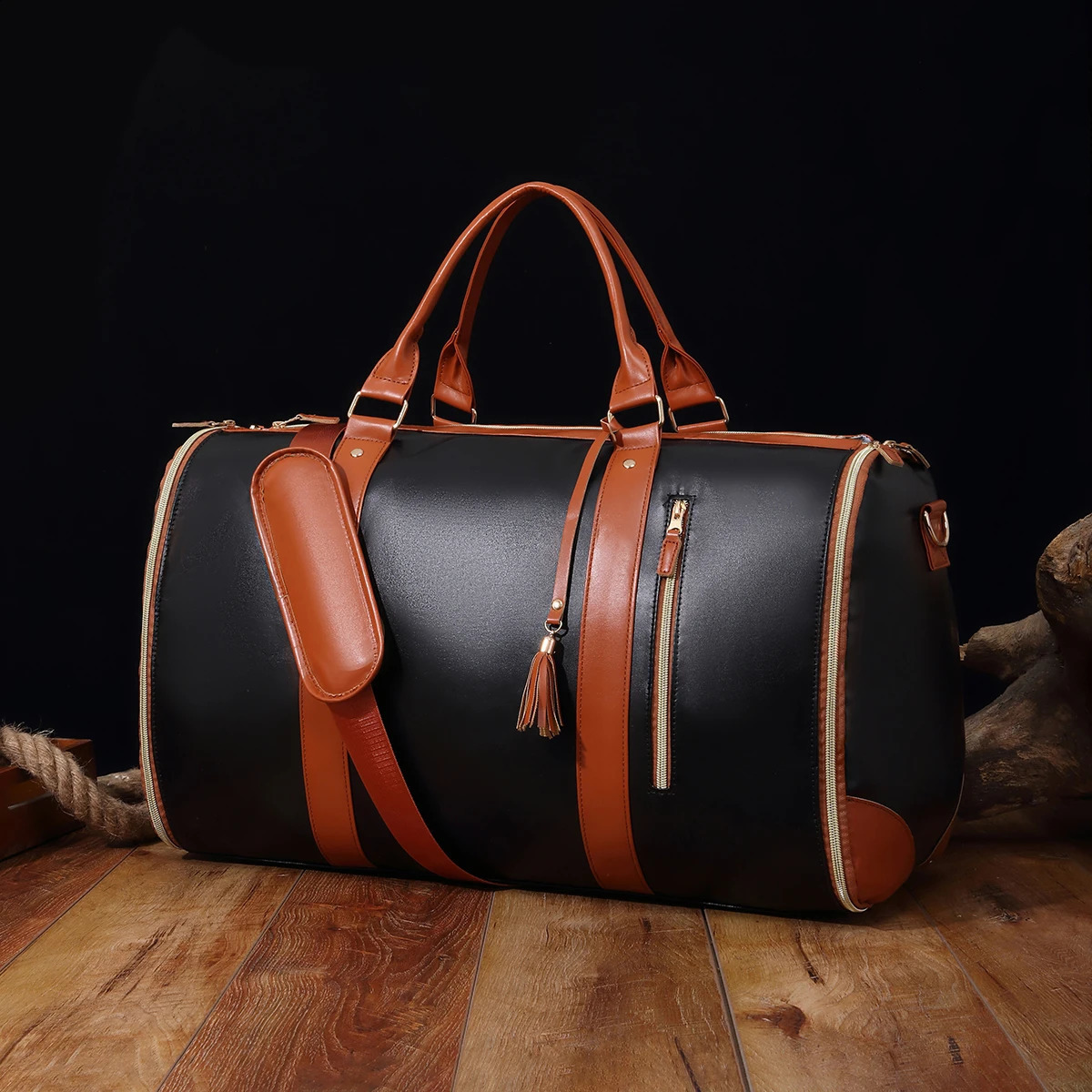 Free Shipping Garment Carry On Travel Bag With Shoulder Strap - Ideal For Business Trips And Weekend Getaways Designer Bag Luxury Bag Tote Bag
