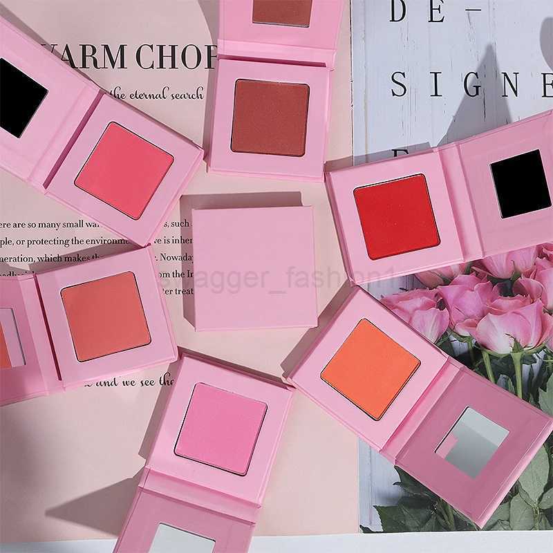 Bivanfe Natural Matte Face Blusher Nourishing Facial Cheek Contour Peach Blush Palette Women Powder Makeup CosmeticsB240722