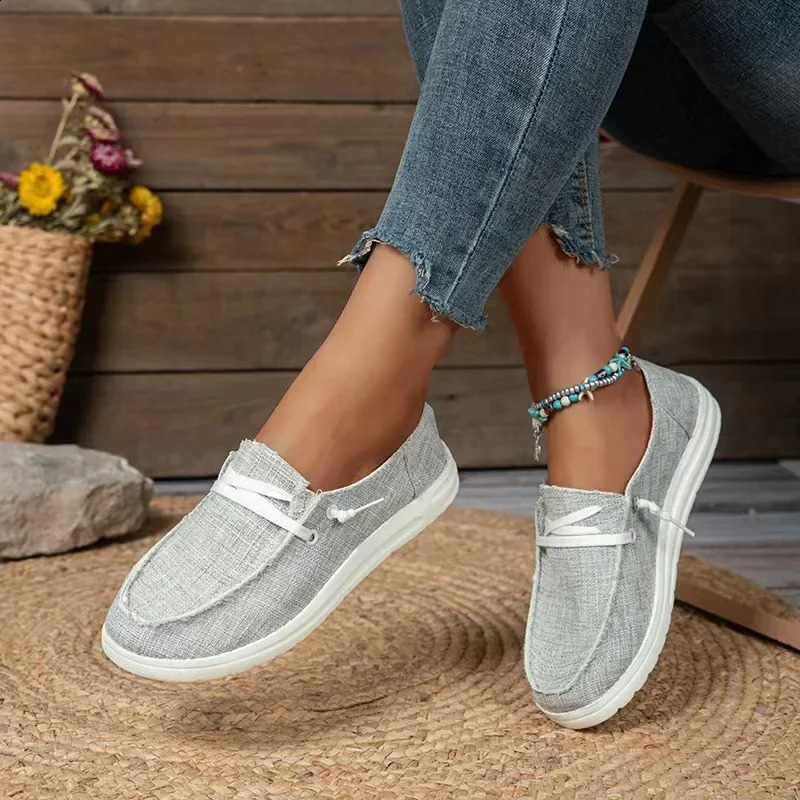 2024 Spring/Summer Womens Vulcanized Sports Shoes Womens Casual Flat Shoes Womens Fashion Shoes 240719