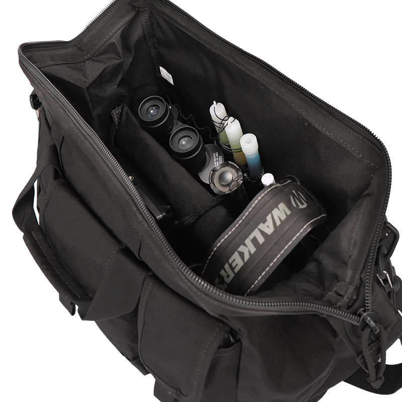 New off-the-shelf cross-border 600D Polyester multifunctional portable commuter dual-layer Tactical Kit pistol bag