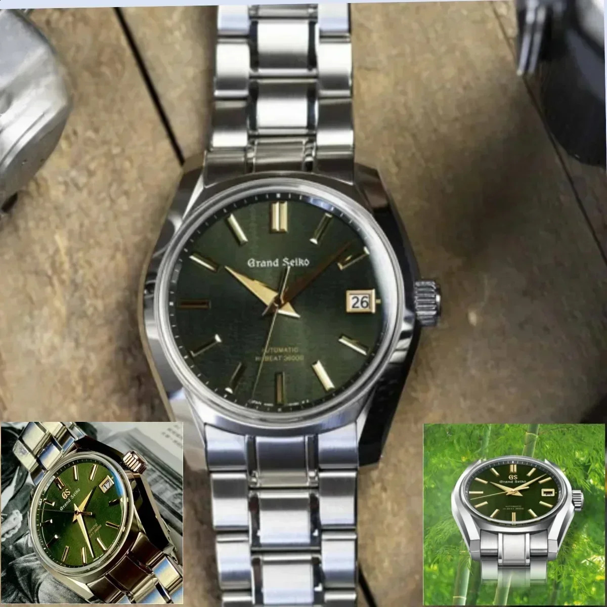 Fashionable Casual Quartz Watch Original AAA Clock Sport Series Hi Beat Stainless Steel Nonmechanical for Men 240716