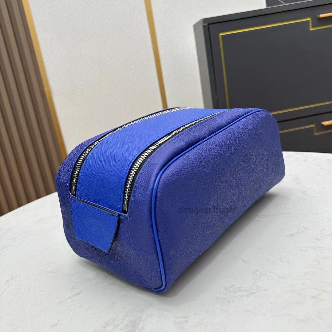 Luxury Designer Toiletry Bag Women Cosmetic Box Double zipper Makeup Bag Handbag Tote bag Travel Pouch Lady wash large capacity Wallet