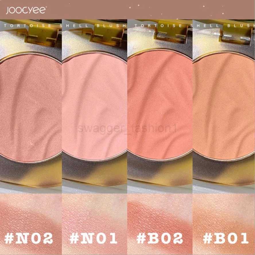 Joocyee Monochrome Blush 3.5g Spiral Tortoise Shell Series Gingle Palette Blusher Natural Nude Contour Makeup CosmeticsB240722