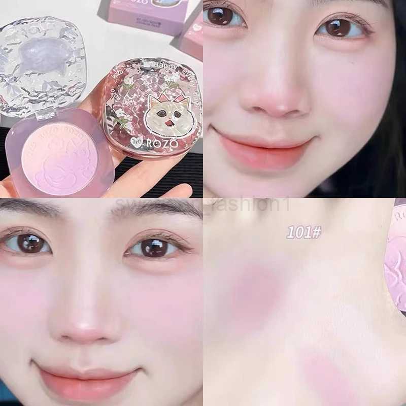 Cute Blush Palette Natural Radiance Korean Shading Makeup Powder Instant Cheekbones Contouring Face Blusher Pallet CosmeticsB240722