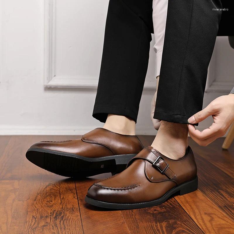 Casual Shoes Men Dress Fashion Trend Designer Styl Selg Mens Versatile Black Brown Plus Size 38-48