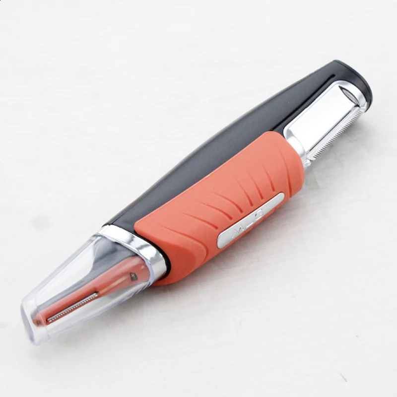 Electric Ear Nose Hair Trimmer Razor Brow Shaping Portable Shaving with Duals Cutter Head Washable Face Care Hair Trimmer Tools 240712