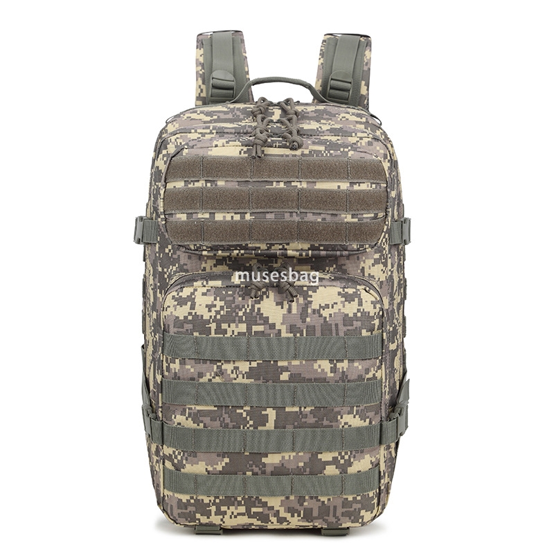 Explosive sports outdoor military fan bag camouflage backpack 40L large capacity 3P tactical backpack