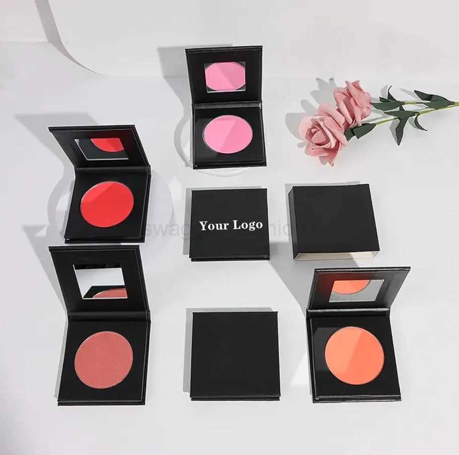 Pink Blush Powder Palette Custom Products Makeup Matte Waterproof Vegan Blushes Wholesale Items For Resale In Bulk 5pcsB240722