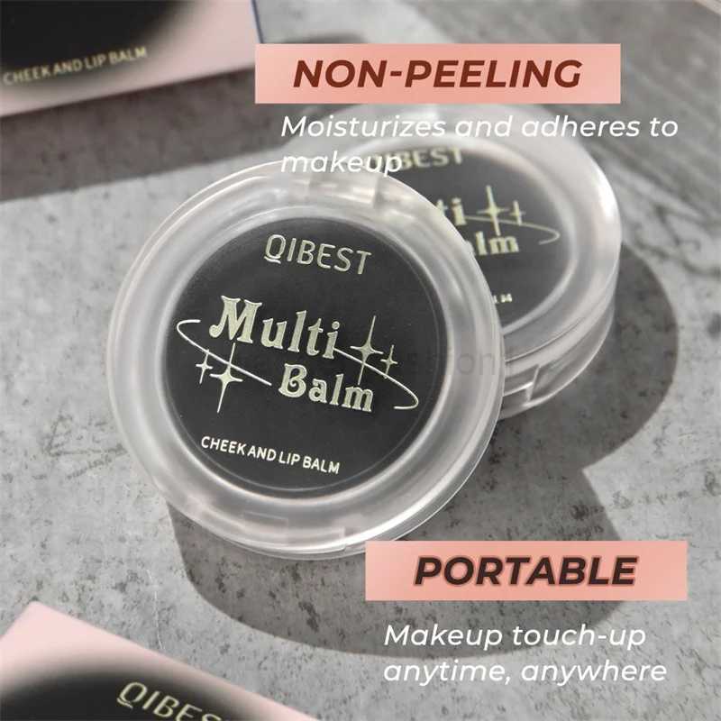 3-in-1 Warm Change Blush Black Transparent Crystal Color Changing Magic Gel Natural Brighten Lip Cheek Contour Lipstick MakeupB240722