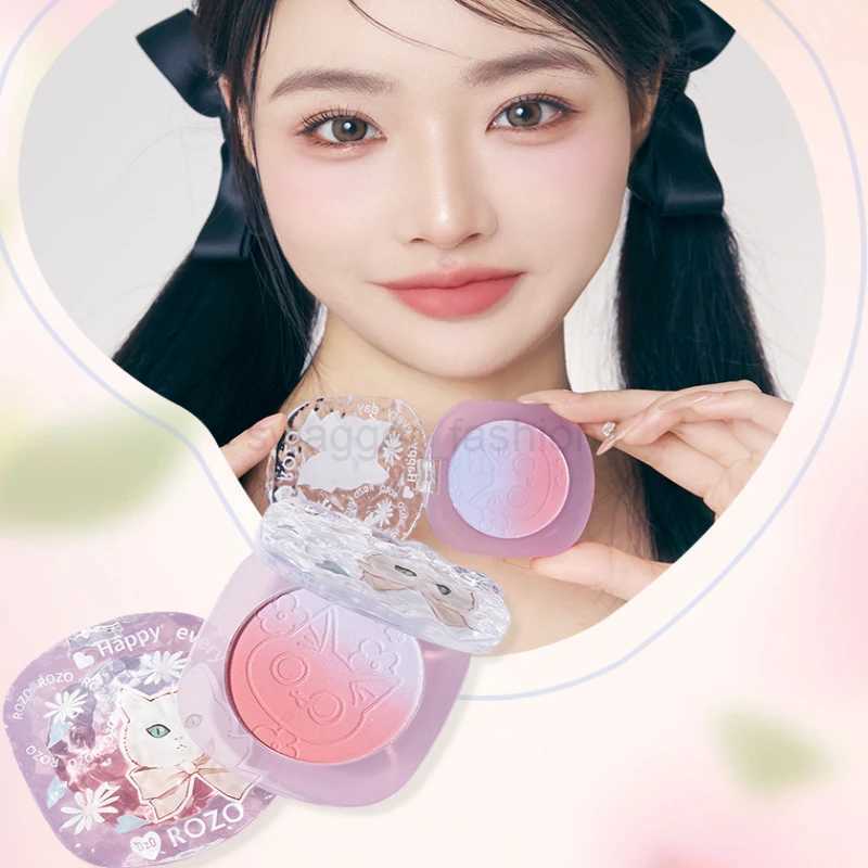 Cute Blush Palette Natural Radiance Korean Shading Makeup Powder Instant Cheekbones Contouring Face Blusher Pallet CosmeticsB240722