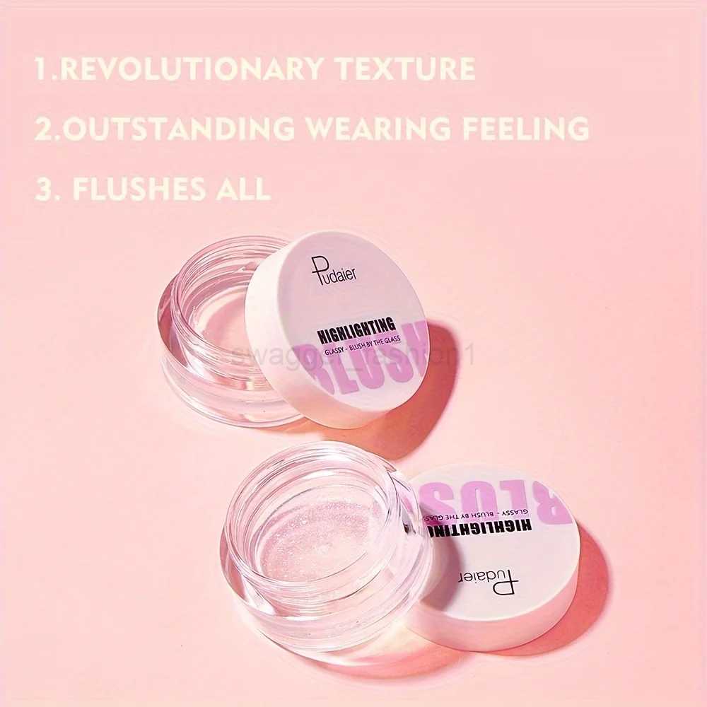 2 Color Changing Blush Cream Sensational Color Changing Transparent Blush Gel Highlight Natural Nude BlushB240722