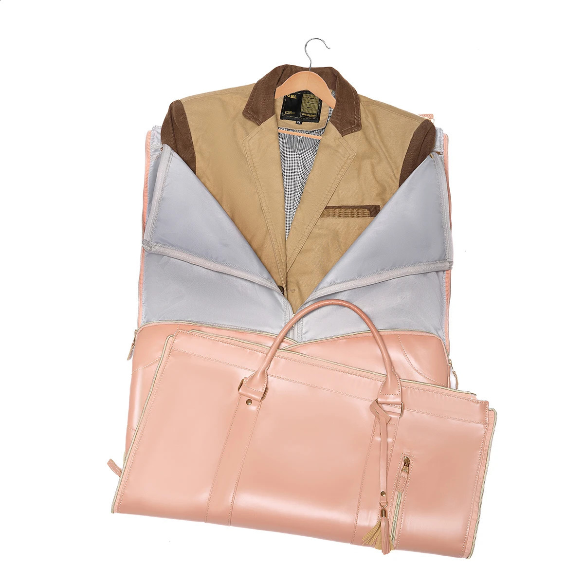 Free Shipping Garment Carry On Travel Bag With Shoulder Strap - Ideal For Business Trips And Weekend Getaways Designer Bag Luxury Bag Tote Bag